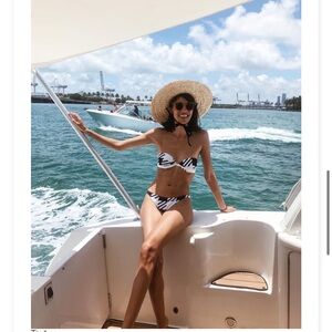 Onia Houndstooth Bikini set